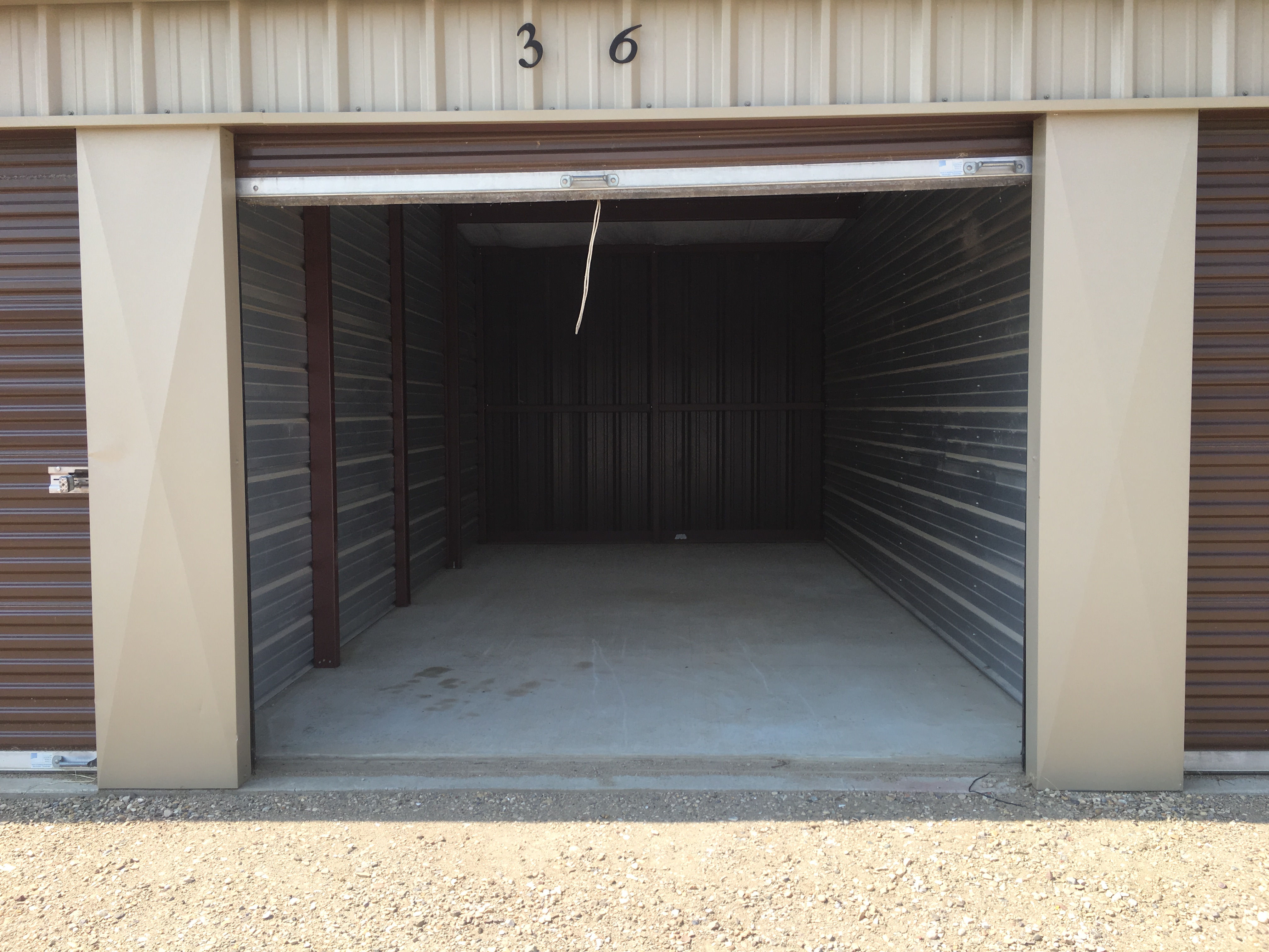 Storage unit exterior